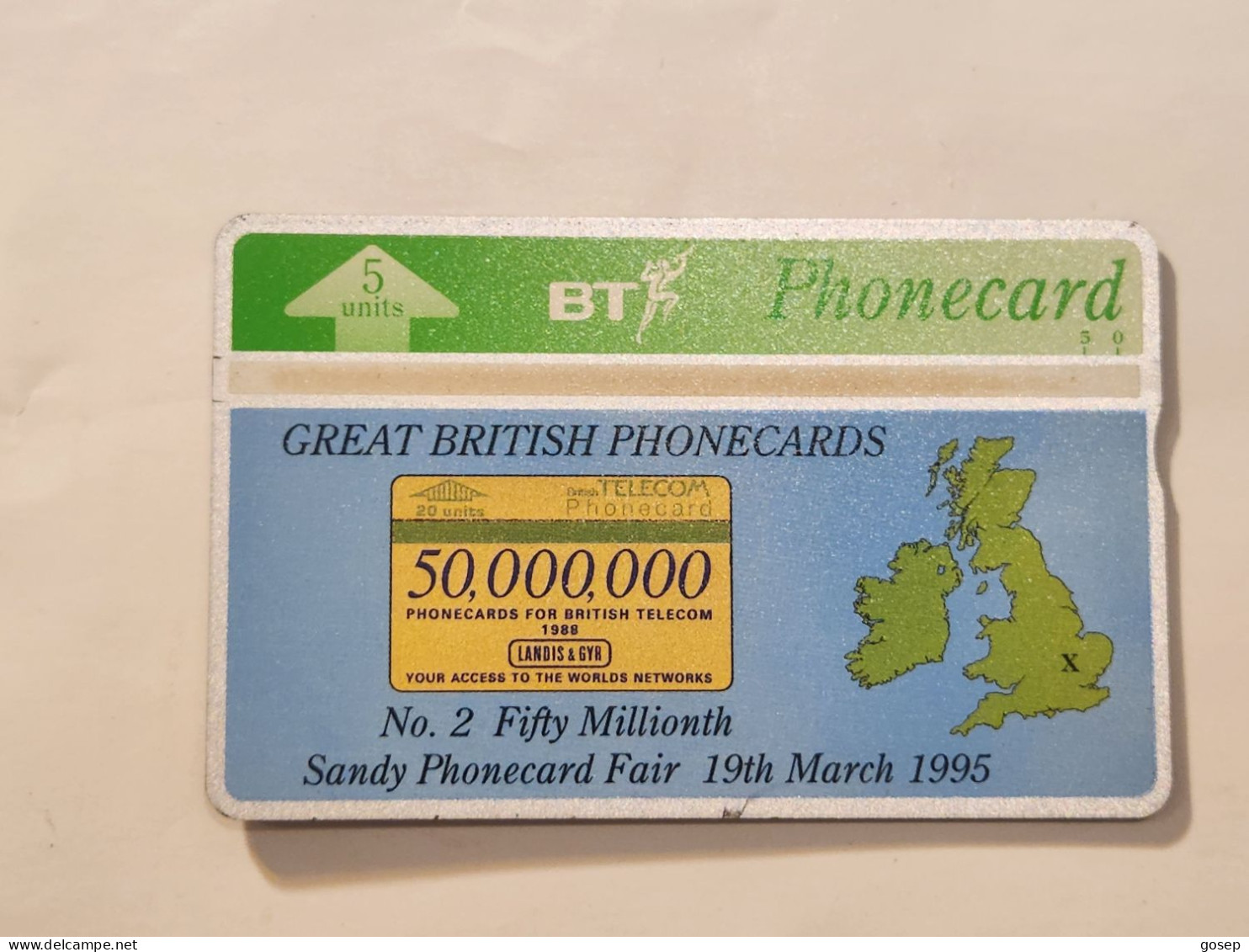 United Kingdom-(BTG-485)-TCC British Phonecards-(2)-(410)(505C41296)(tirage-500)-price Cataloge-6.00£-mint - BT Edición General