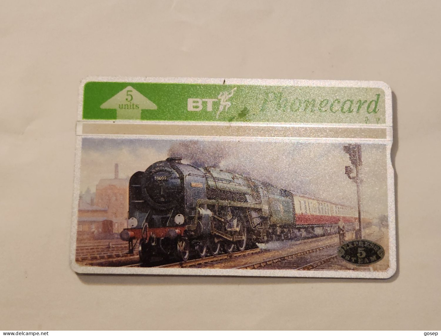 United Kingdom-(BTG-489)-Express Steam Collection-(5) L-(414)(505C74729)(tirage-1.000)-price Cataloge-10.00£-mint - BT General Issues