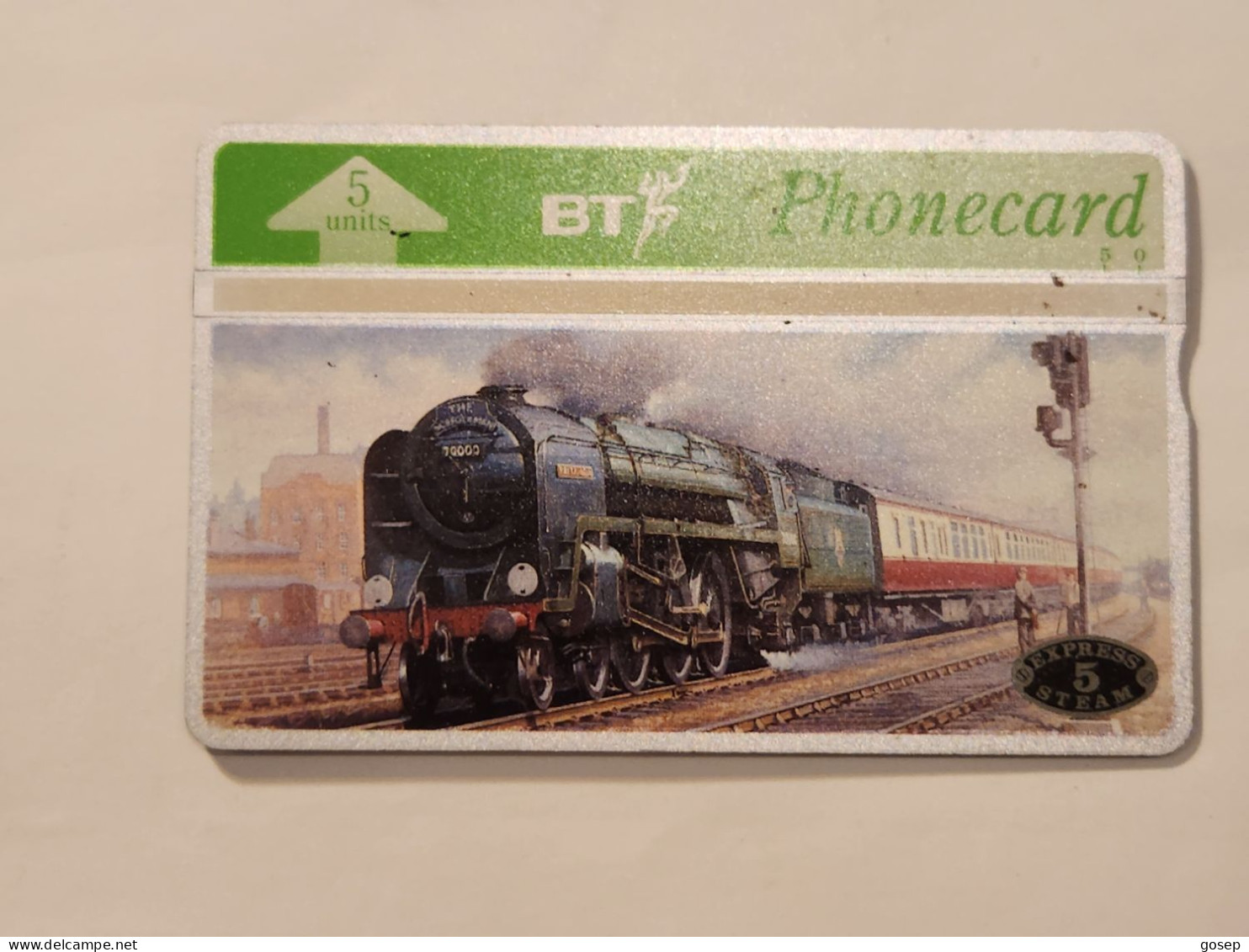 United Kingdom-(BTG-489)-Express Steam Collection-(5)-(417)(505C75170)(tirage-1.000)-price Cataloge-10.00£-mint - BT Emissions Générales