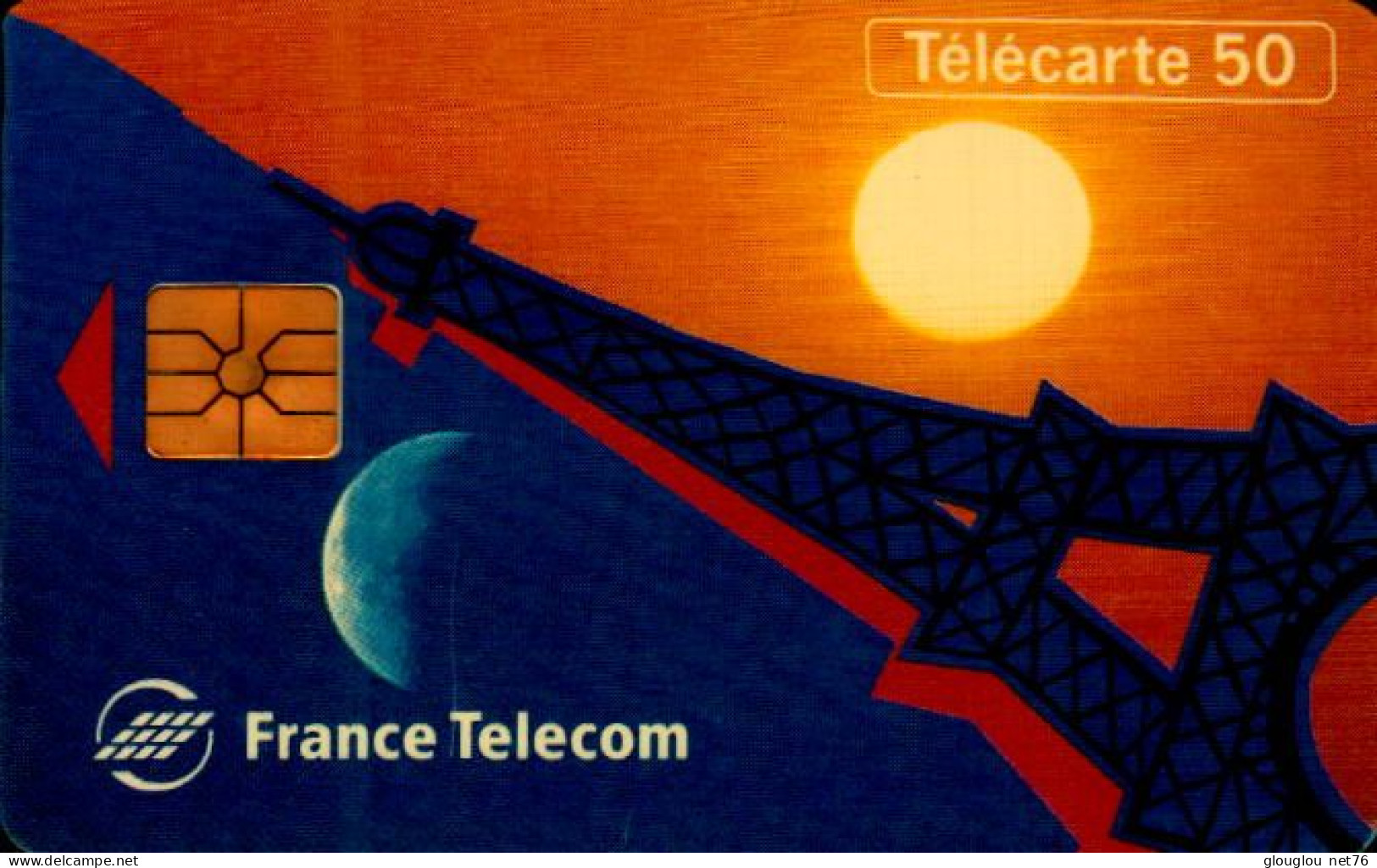 TELECARTE 50..FRANCE TELECOMM...TOUT EIFFEL - 50 Eenheden