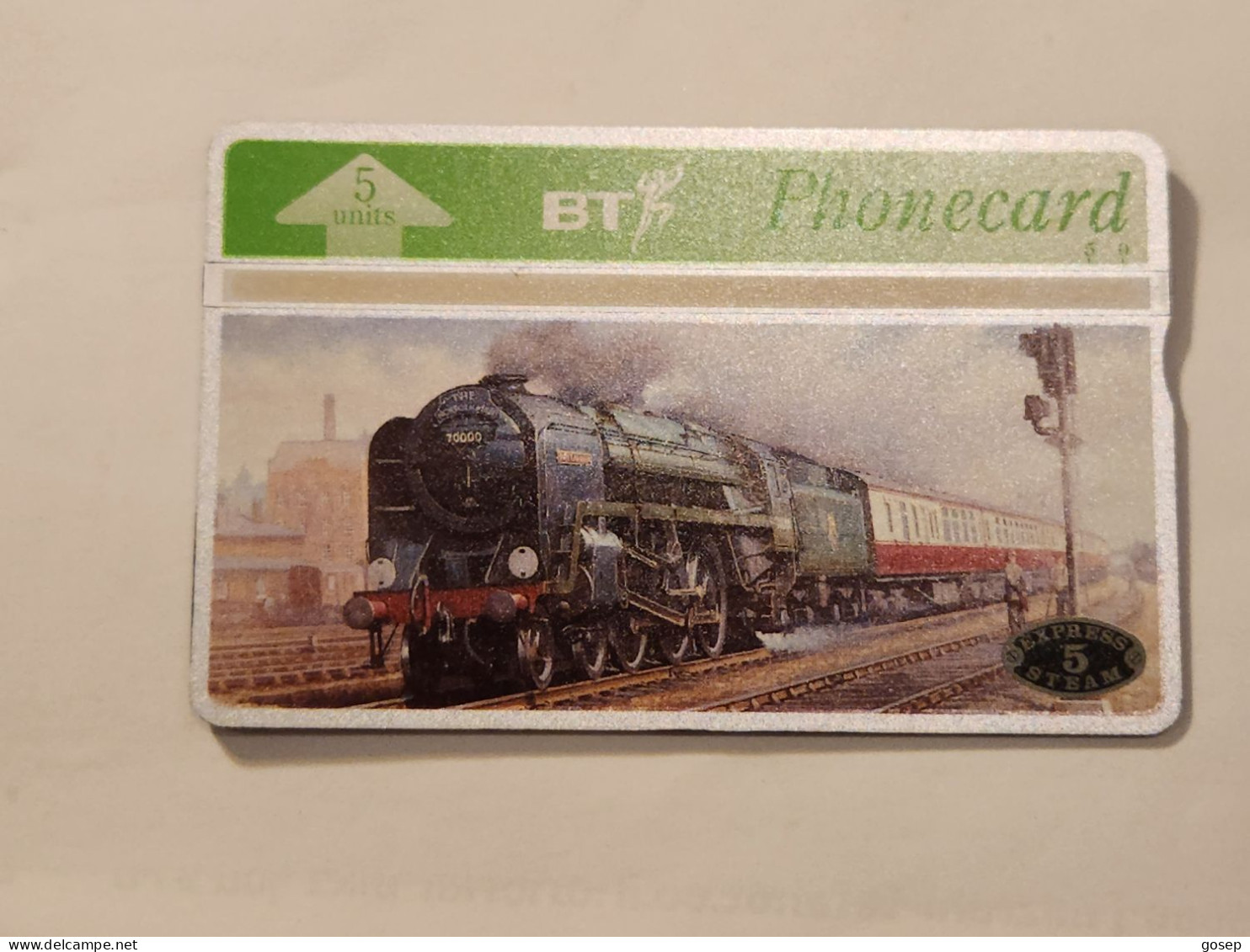 United Kingdom-(BTG-489)-Express Steam Collection-(5)-(418)(505C75507)(tirage-1.000)-price Cataloge-10.00£-mint - BT General Issues