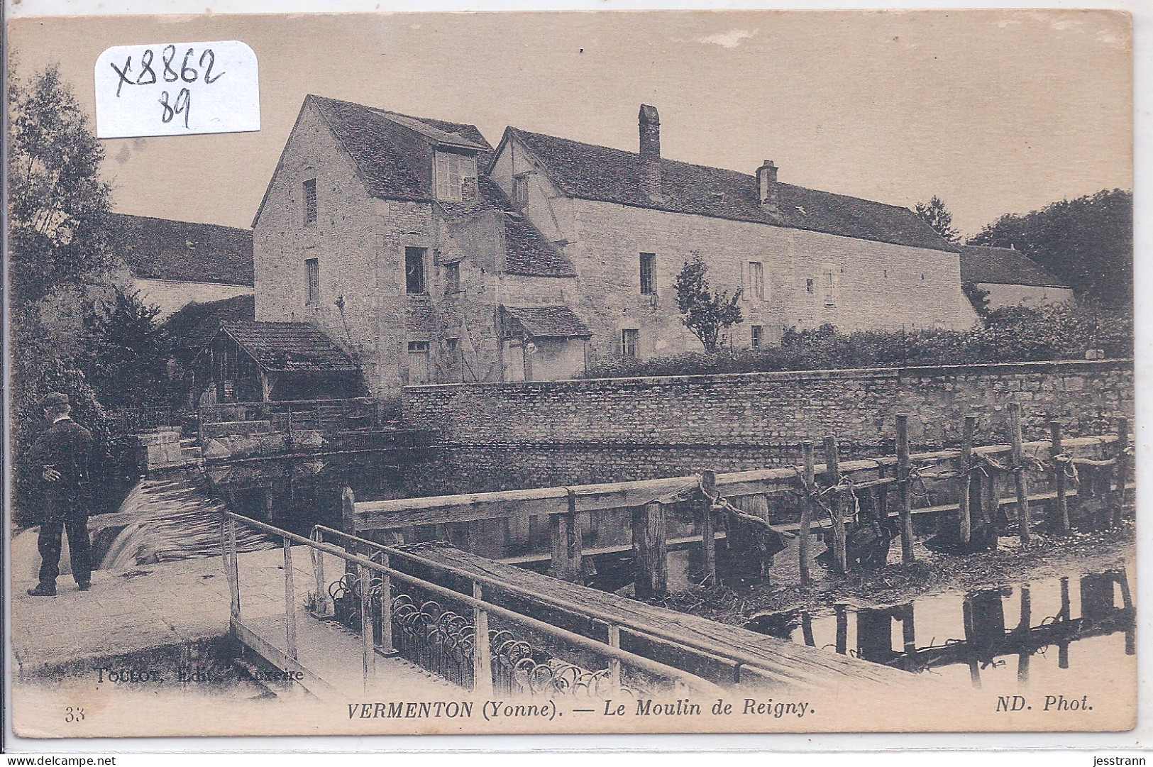 VERMENTON- LE MOULIN DE REIGNY - Vermenton