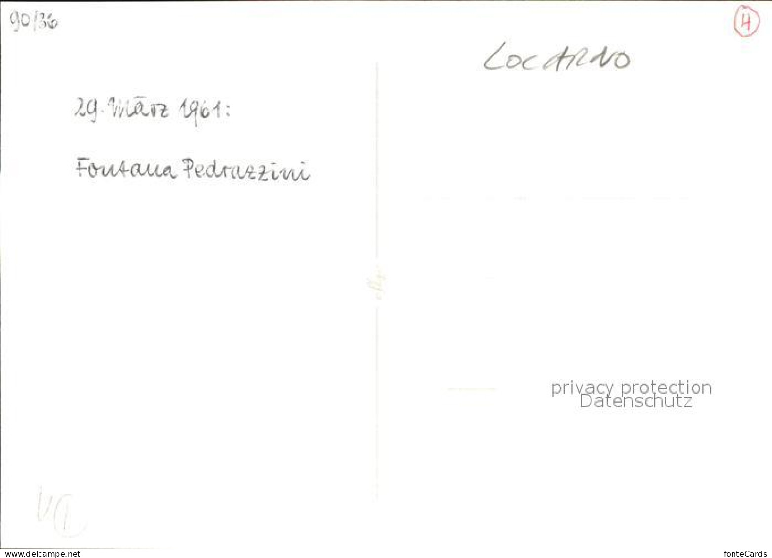 11825405 Locarno TI Fontana Pedrazzini  - Other & Unclassified
