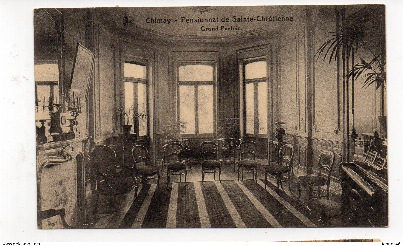 BELGIQUE - CHIMAY - Pensionnat De Sainte Catherine - Grand Parloir  (L41) - Chimay