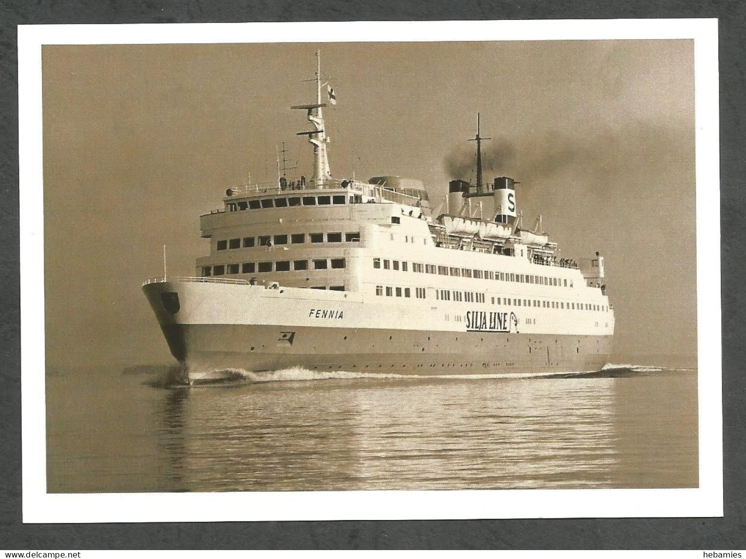 Cruise Liner M/S FENNIA - SILJA LINE Shipping Company - - Ferries