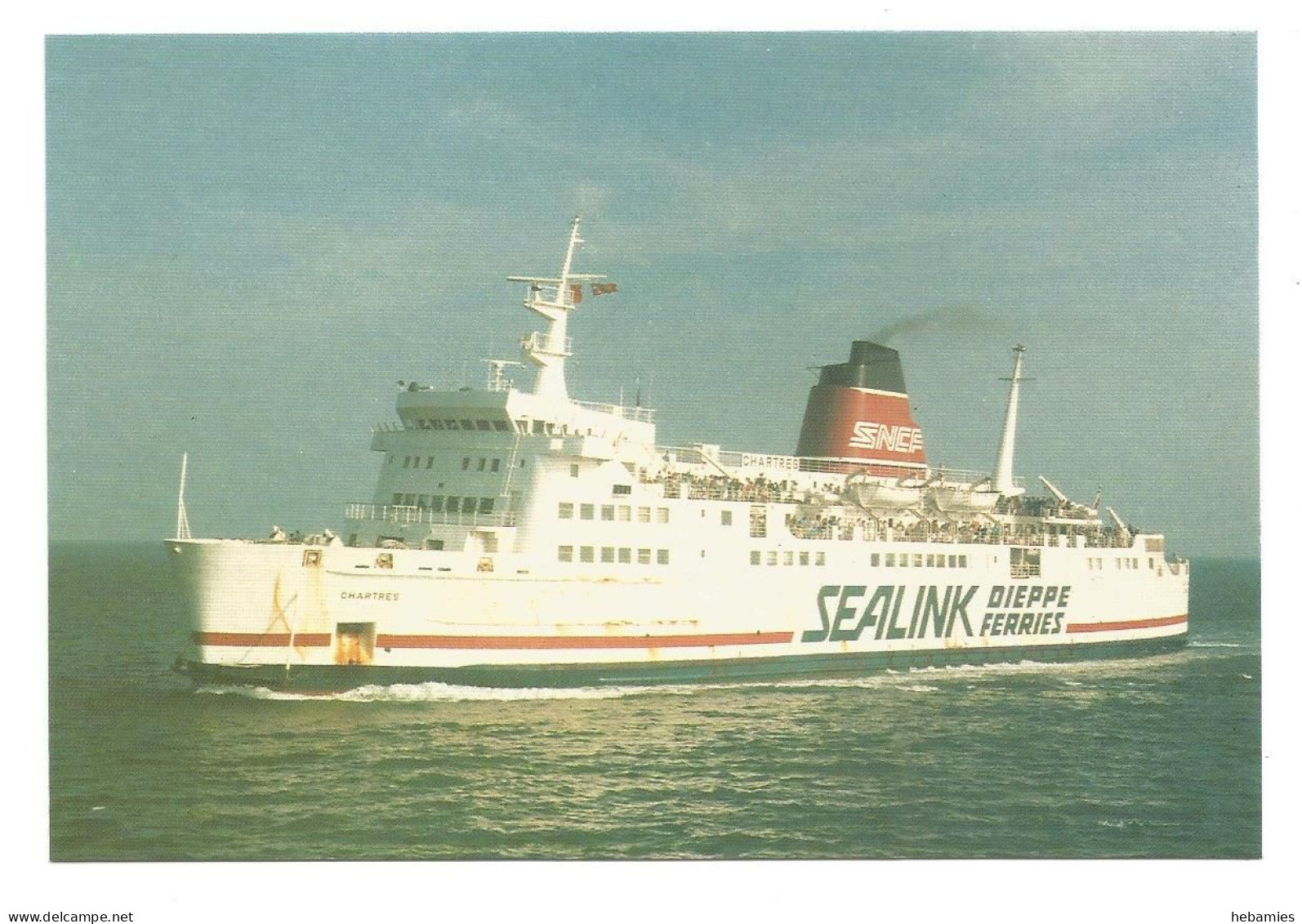 Train/ro-ro Vehicle Ferries HHV CHARTRES  -  SEALINK Shipping Company - - Veerboten