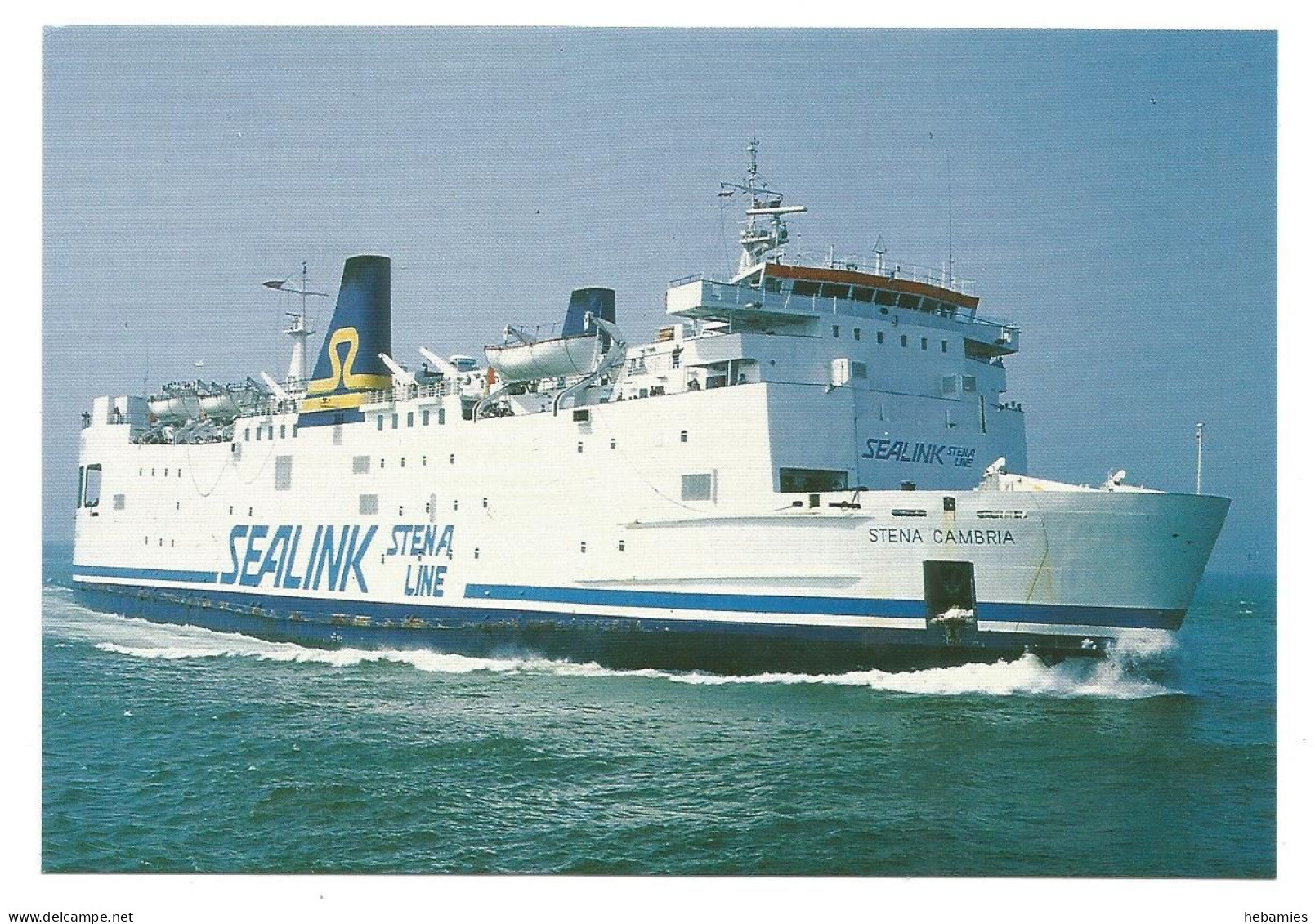Passenger Car Ferry M/S STENA CAMBRIA -  SEALINK-STENA LINE Shipping Company - - Veerboten