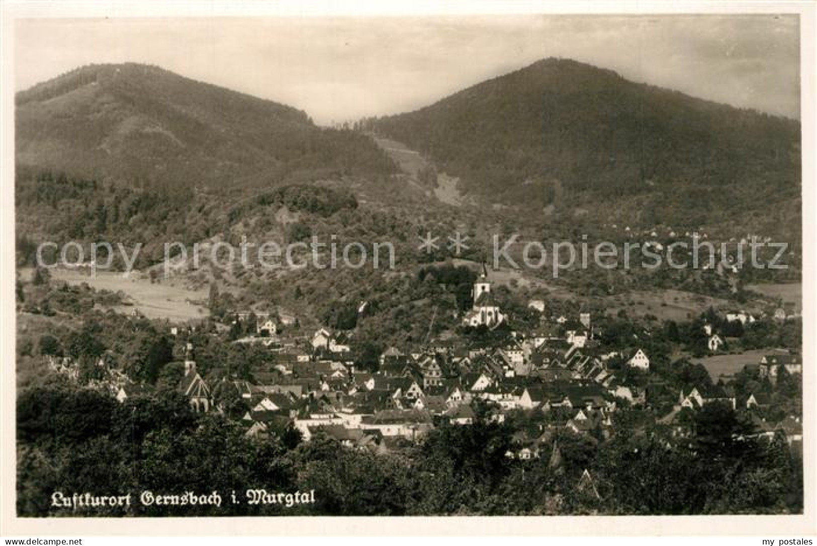 73360728 Gernsbach Panorama Gernsbach - Gernsbach