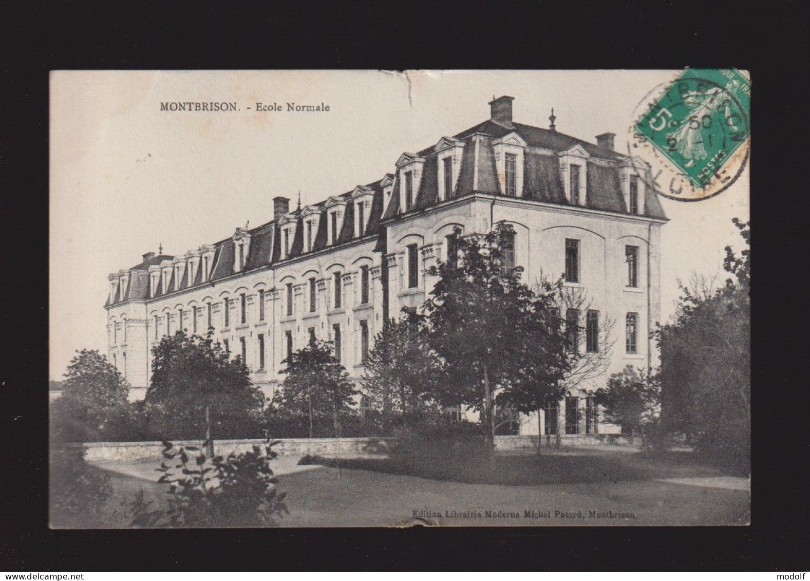 CPA - 42 - Montbrison - Ecole Normale - Circulée En 1911 - Montbrison