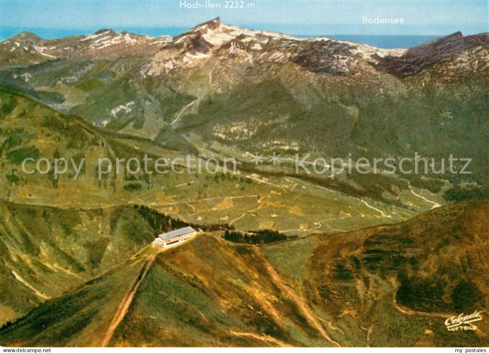 73360649 Kanzelwand Bergstation Kleinwalsertal Mit Hochifen Blick Zum Bodensee F - Oberstdorf