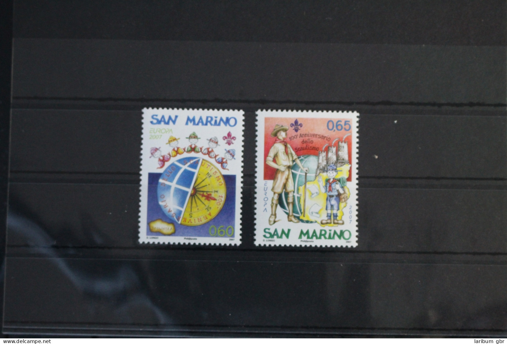 San Marino 2299-2300 Postfrisch Europa Pfadfinder #VQ809 - Altri & Non Classificati