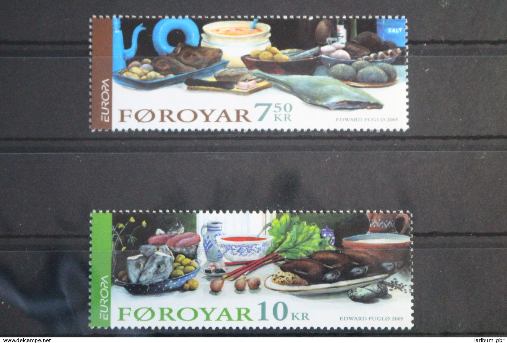 Färöer Inseln 528-529 Postfrisch Europa Gastronomie #VQ781 - Färöer Inseln