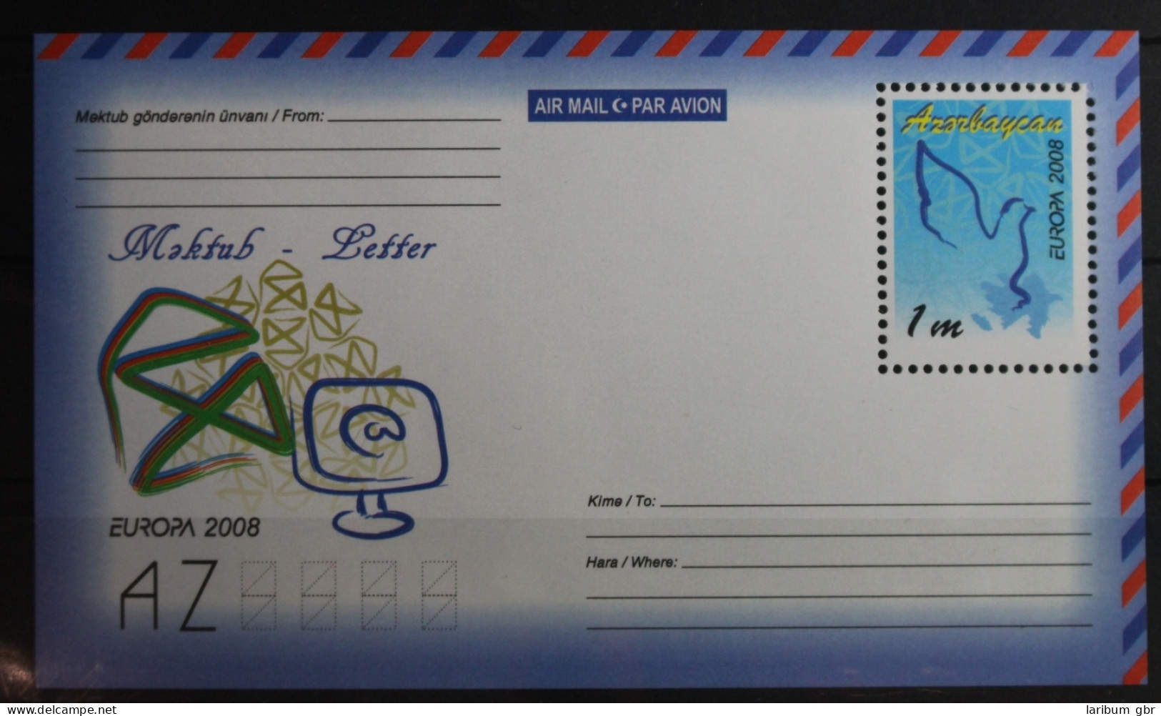Aserbaidschan Block 81 Mit 717 Postfrisch Europa Der Brief #VQ900 - Aserbaidschan