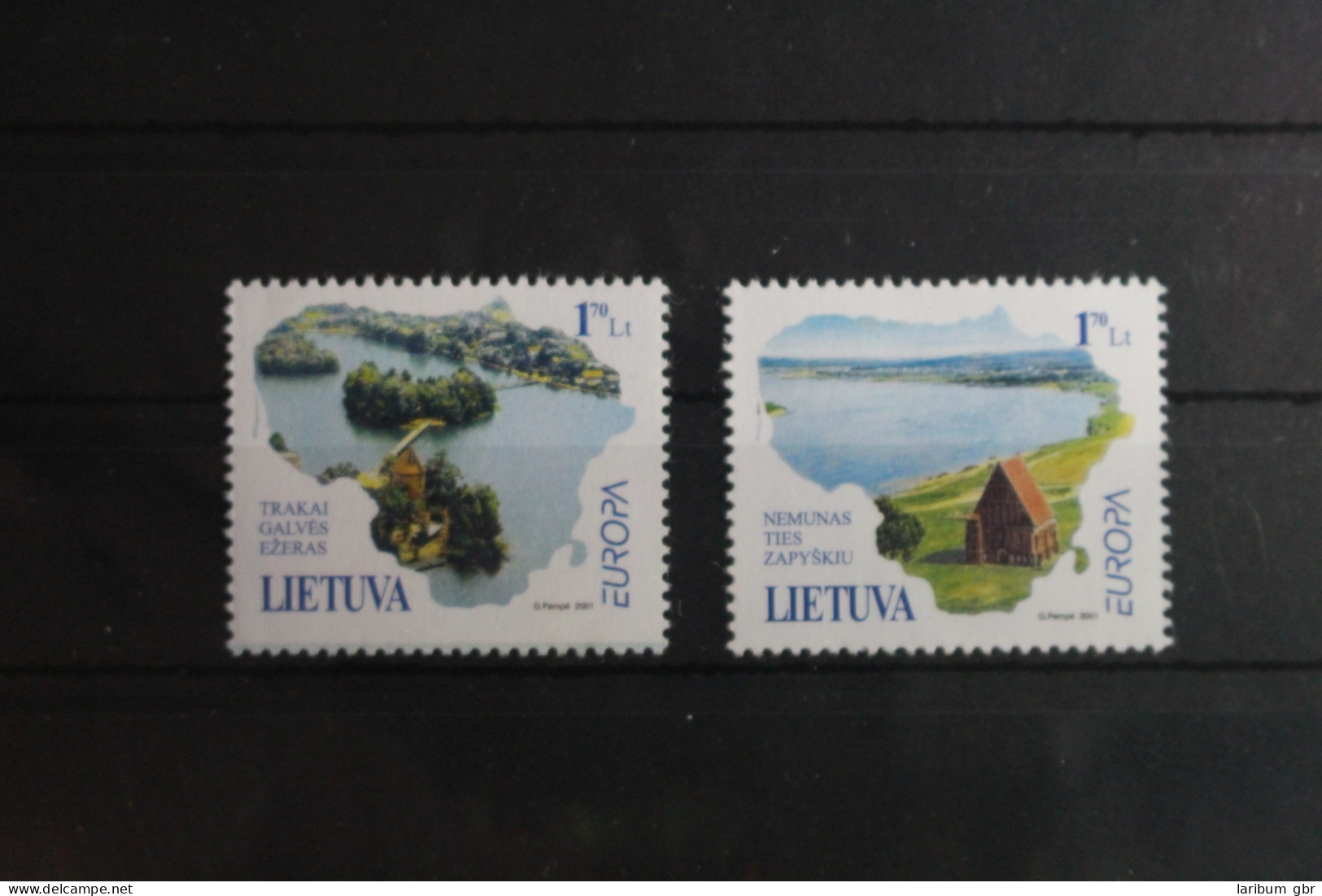 Litauen 756-757 Postfrisch Europa Lebensspender Wasser #VQ877 - Lituania
