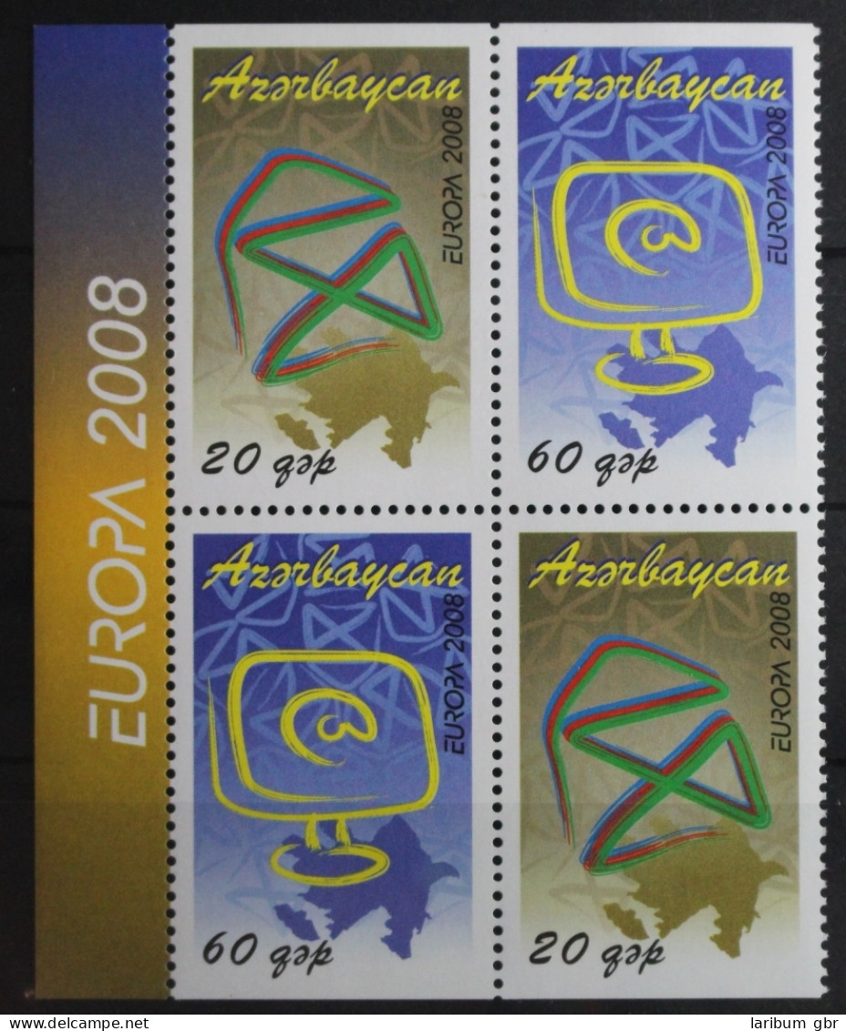 Aserbaidschan H-Blatt Mit 715 D-716 D Postfrisch Europa Der Brief #VQ899 - Azerbaïjan