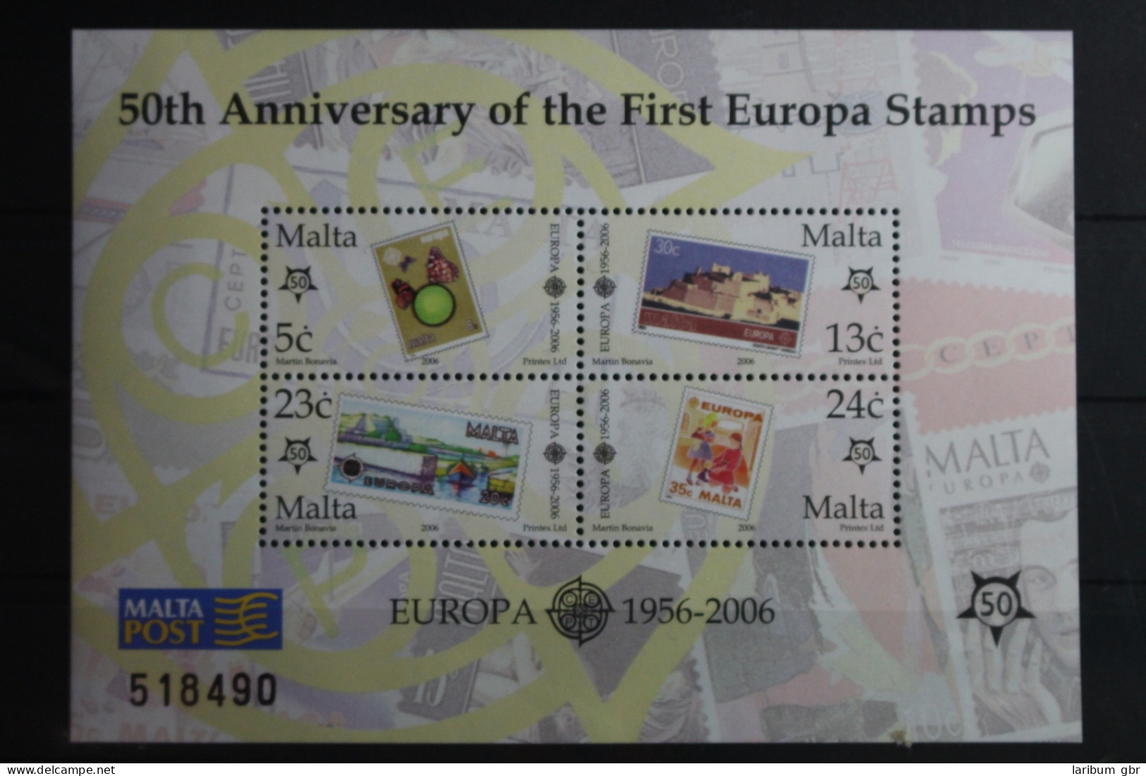 Malta Block 32 Mit 1426-1429 Postfrisch #VQ912 - Malta