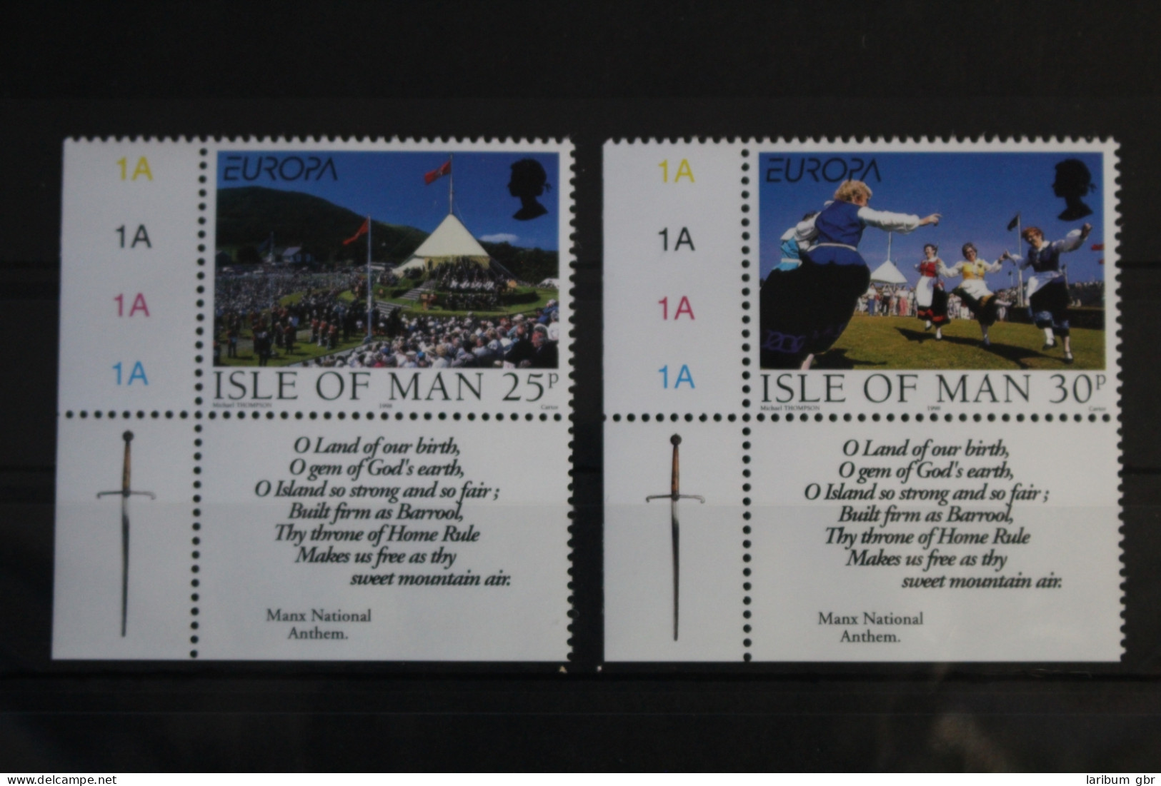 Großbritannien Isle Of Man 778-779 Postfrisch Europa #VQ997 - Altri & Non Classificati