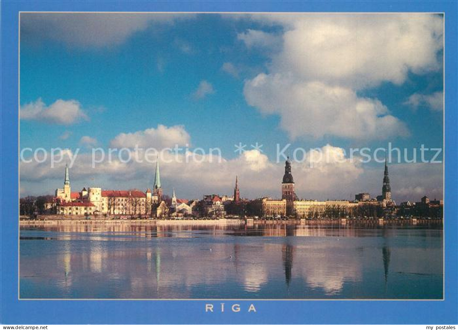 73360518 Riga Lettland Stadtpanorama Riga Lettland - Lettland