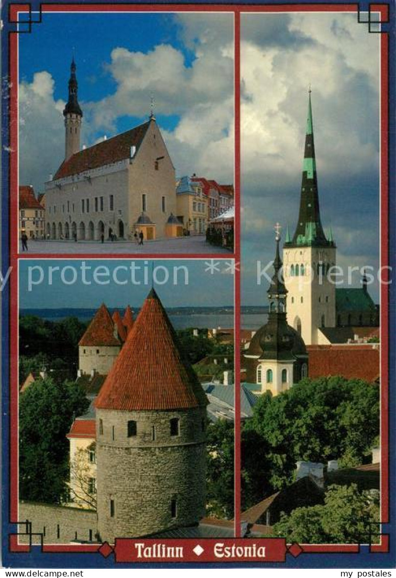 73360385 Tallinn Turm Kirche  Tallinn - Estonia