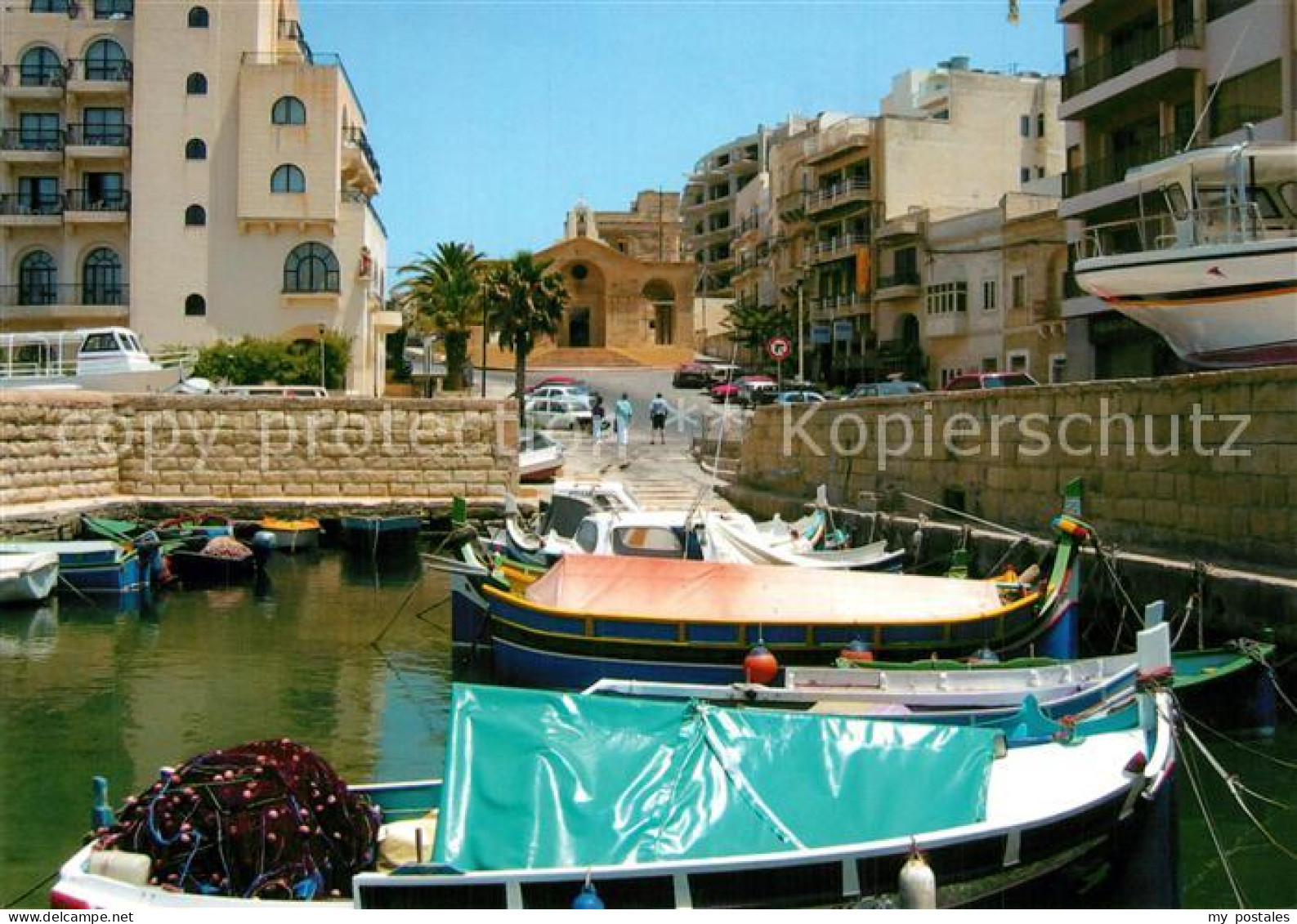 73360369 Malta Saint Paul Bay Fischerhafen Malta - Malta