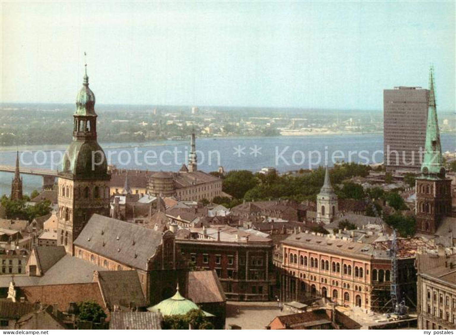 73360345 Riga Lettland Stadtpanorama Riga Lettland - Lettonia