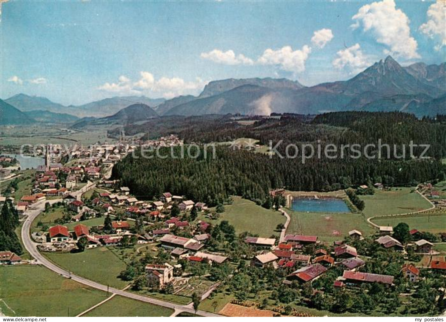 73360305 Kirchbichl Tirol Fliegeraufnahme Kirchbichl Tirol - Autres & Non Classés