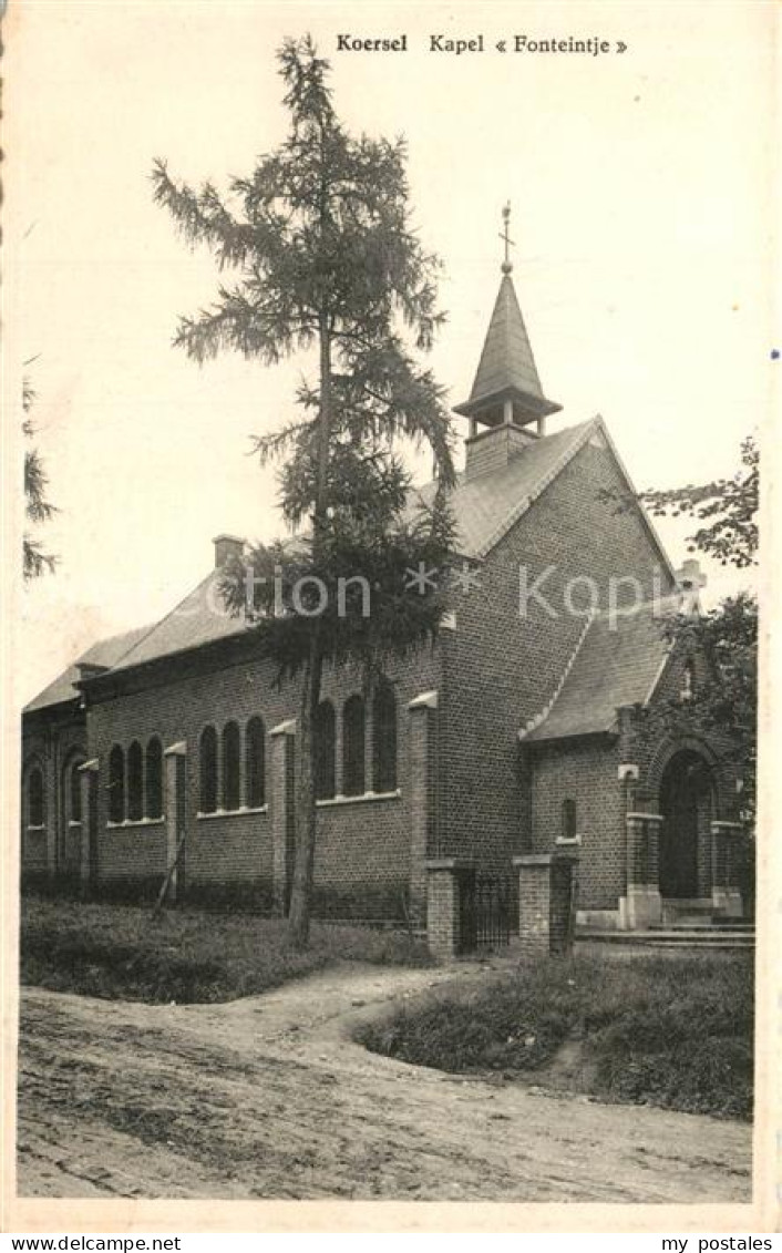 73360071 Koersel Kapel Fonteintje Koersel - Autres & Non Classés