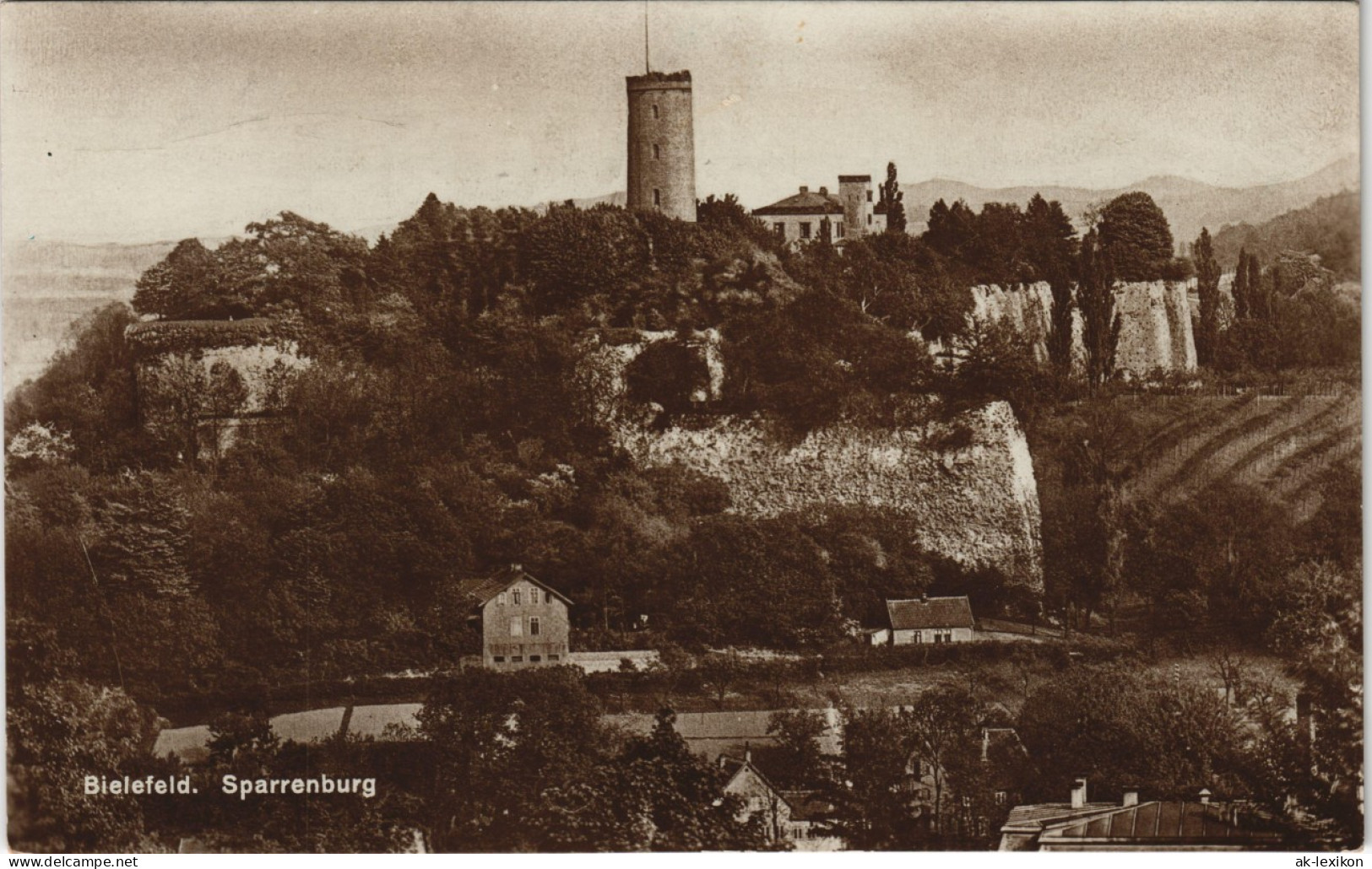 Ansichtskarte Bielefeld Sparenburg 1930 - Bielefeld