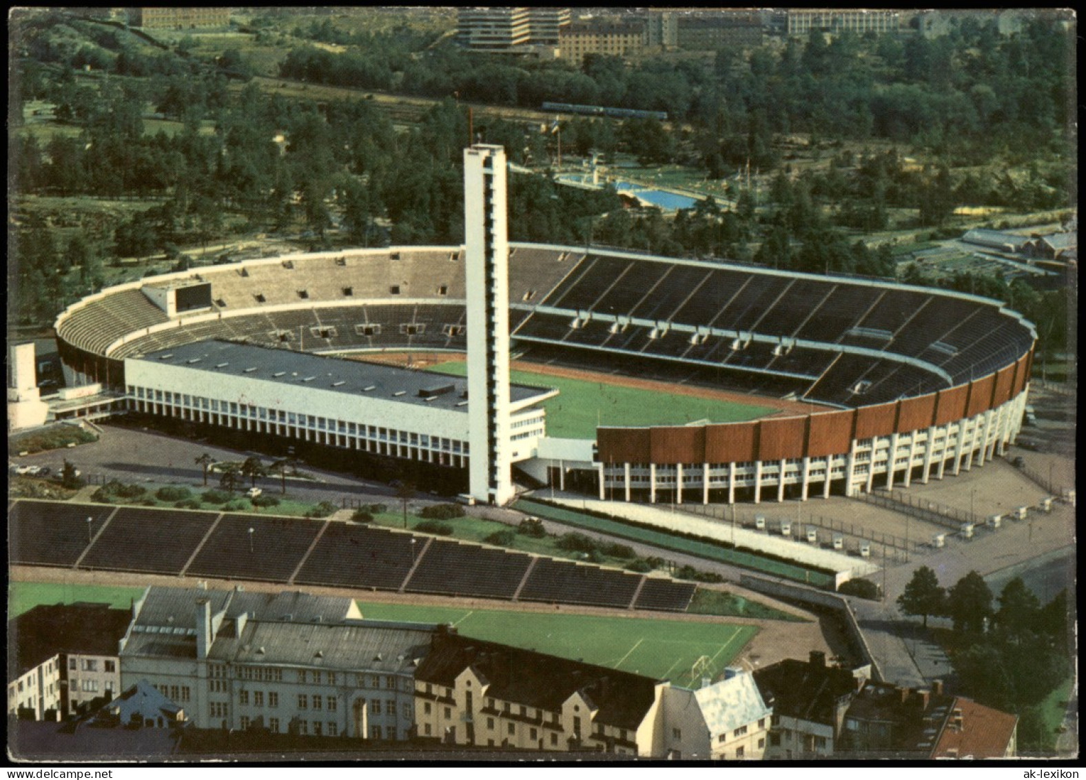 Helsinki Helsingfors HELSINKI HELSINGFORS Fussball Stadion Football Stadium 1970 - Finnland