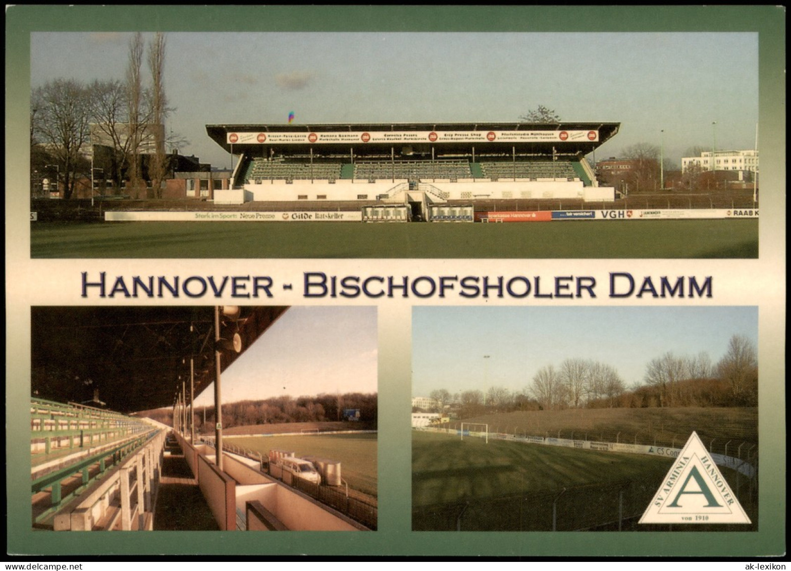 Hannover BISCHOFSHOLER DAMM Fussball Stadion Football Stadium 2004 - Hannover