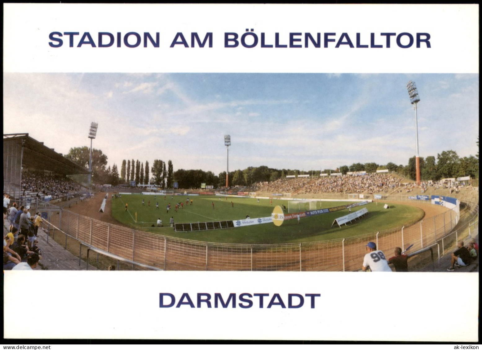 Darmstadt STADION AM BÖLLENFALLTOR Fussball Football Stadium 1999 - Darmstadt