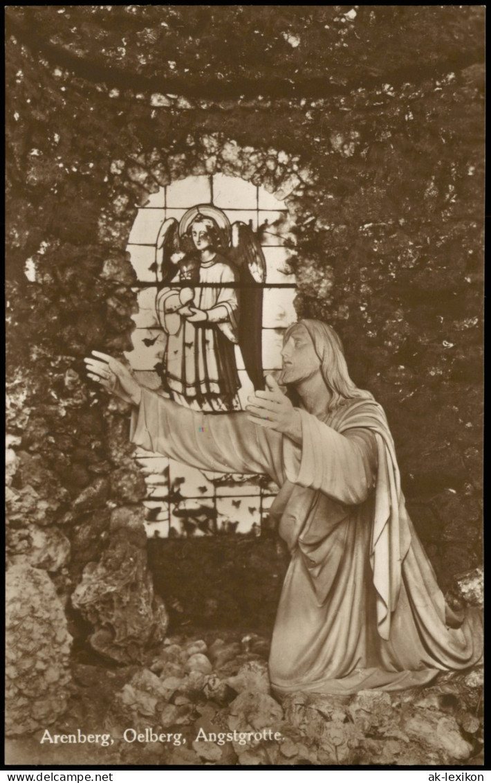 Ansichtskarte Arenberg-Koblenz Arenberg, Oelberg, Angstgrotte 1920 - Koblenz