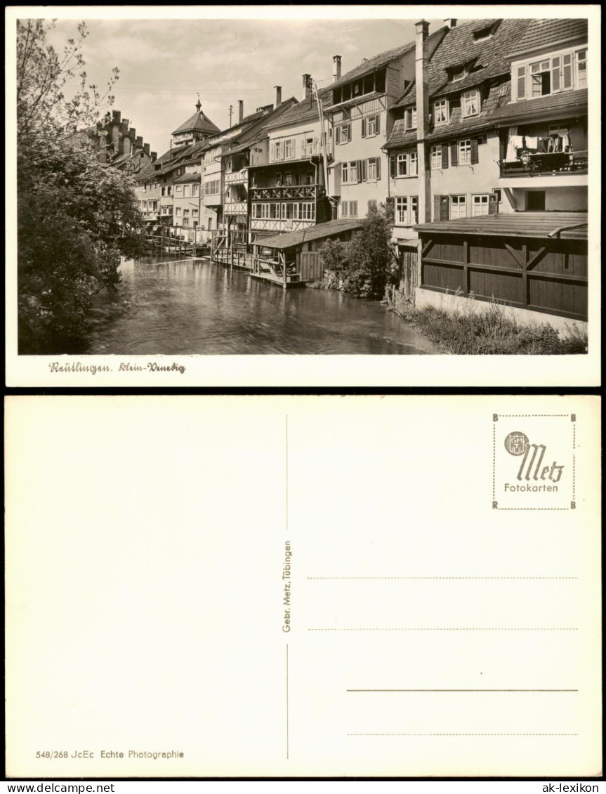 Ansichtskarte Reutlingen Klein-Venedig 1932 - Reutlingen