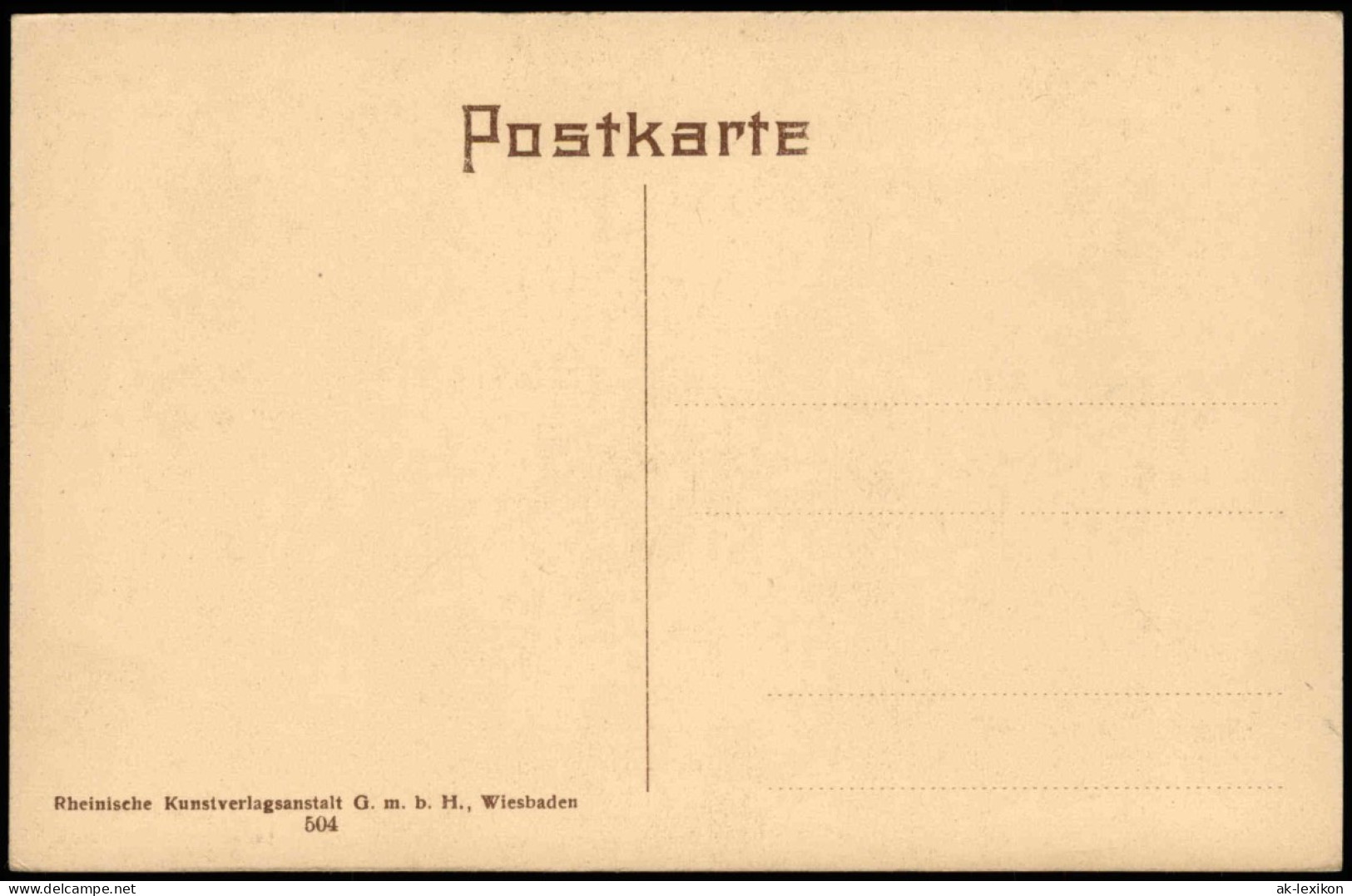 Ansichtskarte Wiesbaden Lesezimmer Des Neuen Kurhauses 1923 - Wiesbaden