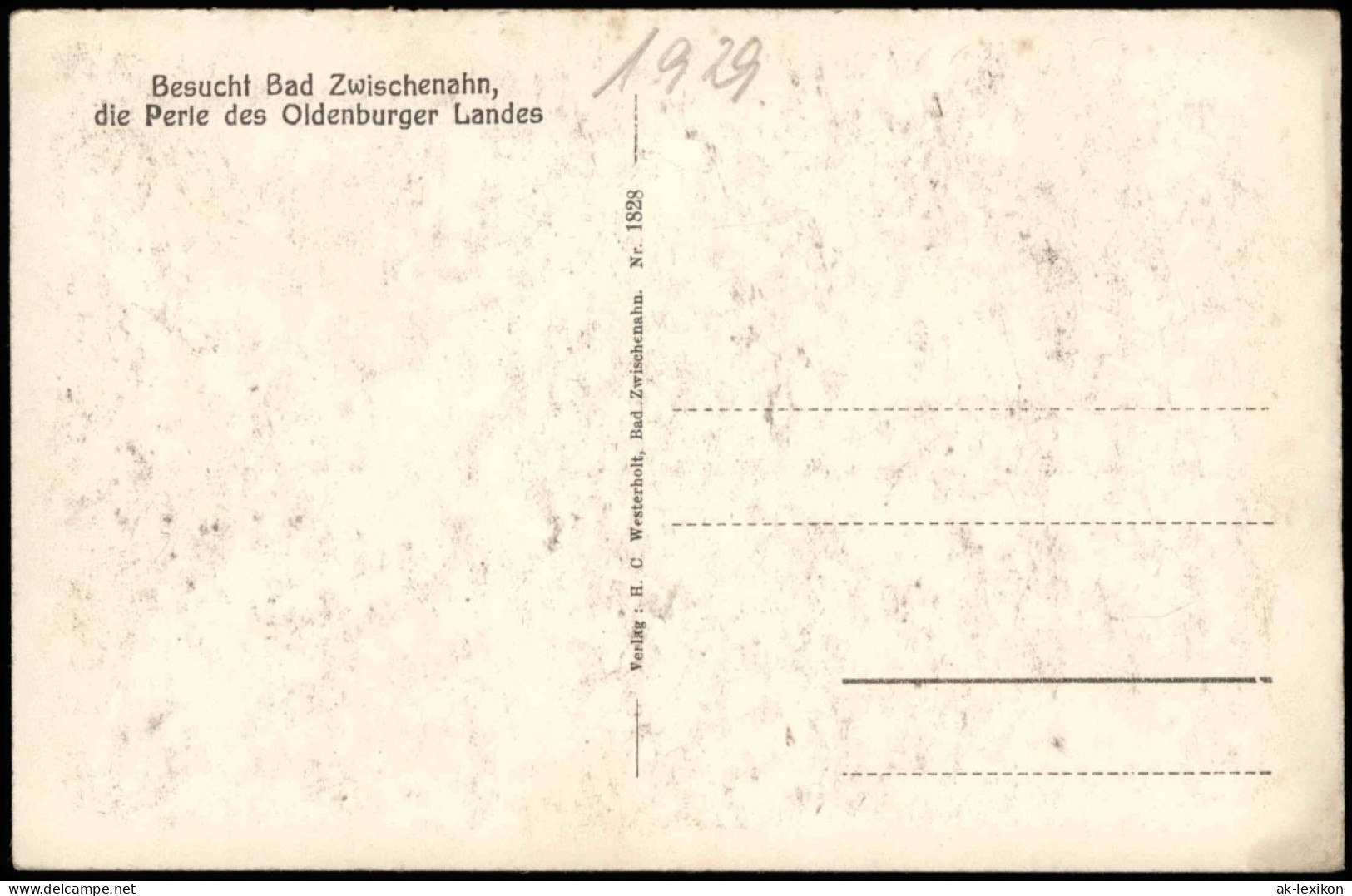 Ansichtskarte Bad Zwischenahn Ammerländisches Bauernhaus ,, Sideldönz" 1924 - Bad Zwischenahn
