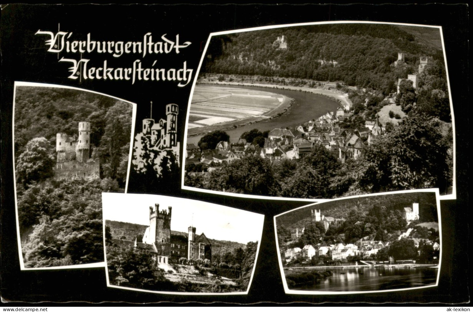 Ansichtskarte Neckargemünd Mehrbildkarte Der Vierburgenstadt 1970 - Neckargemuend