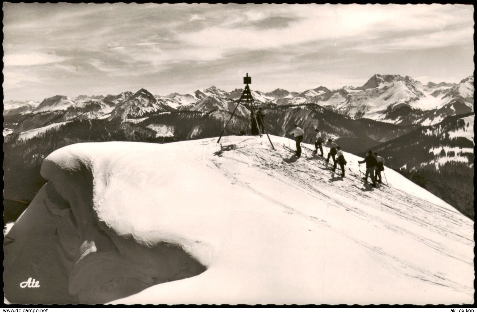 Ansichtskarte  Lechtaler Alpen Am Reuter Wanne-Gipfel 1963 - Sin Clasificación
