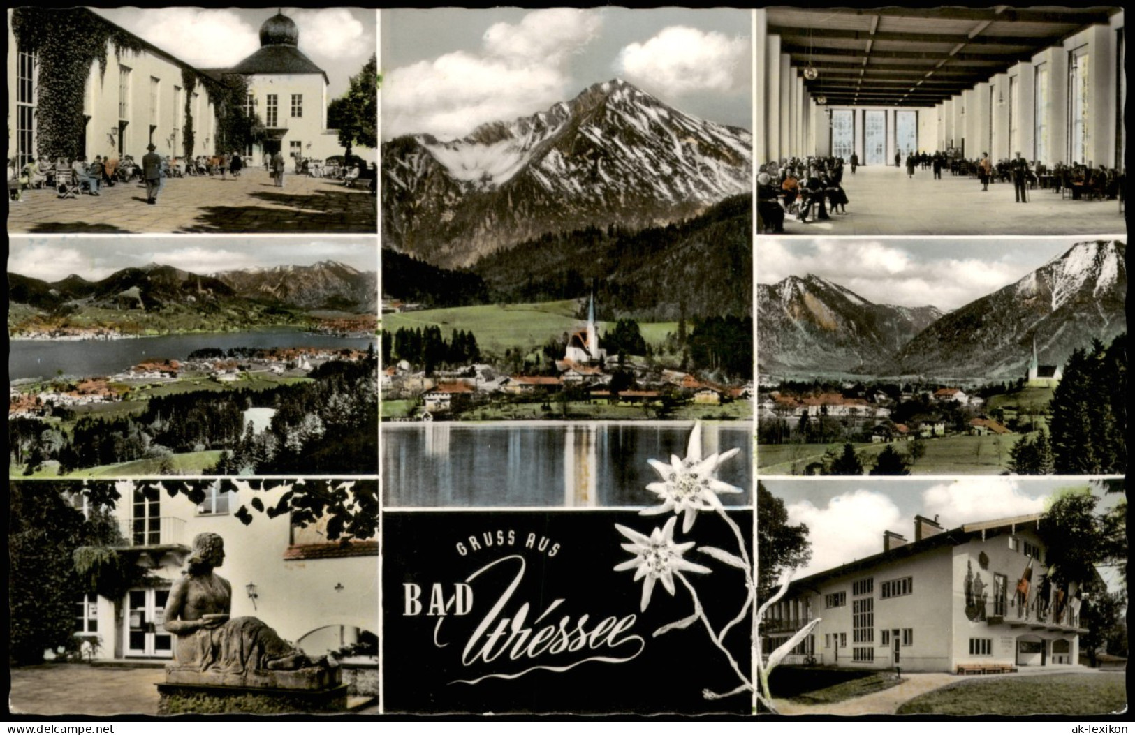 Bad Wiessee Gruss-Aus-Mehrbild-AK Div. Orts-, Stadtteilansichten 1960 - Bad Wiessee