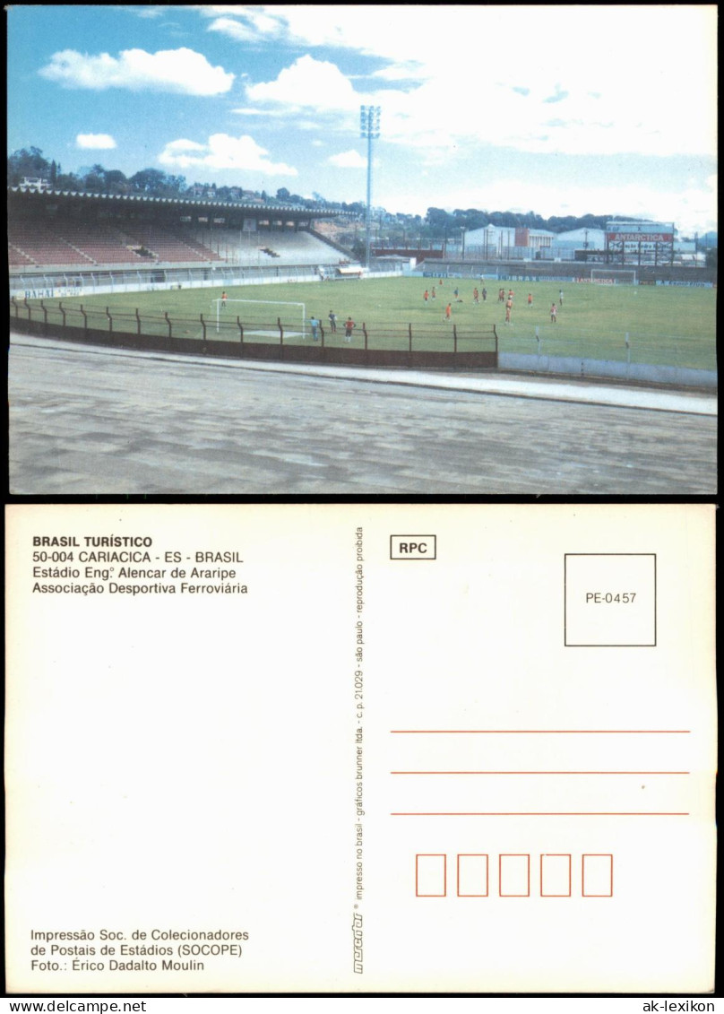 CARIACICA ES BRASIL Fussball Stadion Soccer Football Stadium 1980 - Soccer