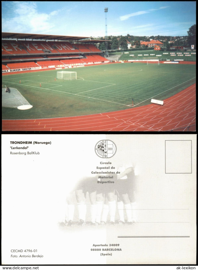 Trondheim Trondheim Rosenborg Ballklub Fussball Stadion Soccer Football 2000 - Norwegen