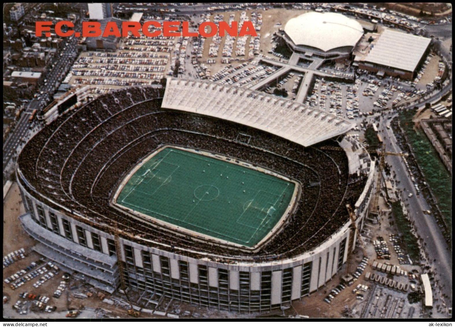 Barcelona Estadio Del F.C. Barcelona Stadionm Fußball Football Stadium 1980 - Andere & Zonder Classificatie