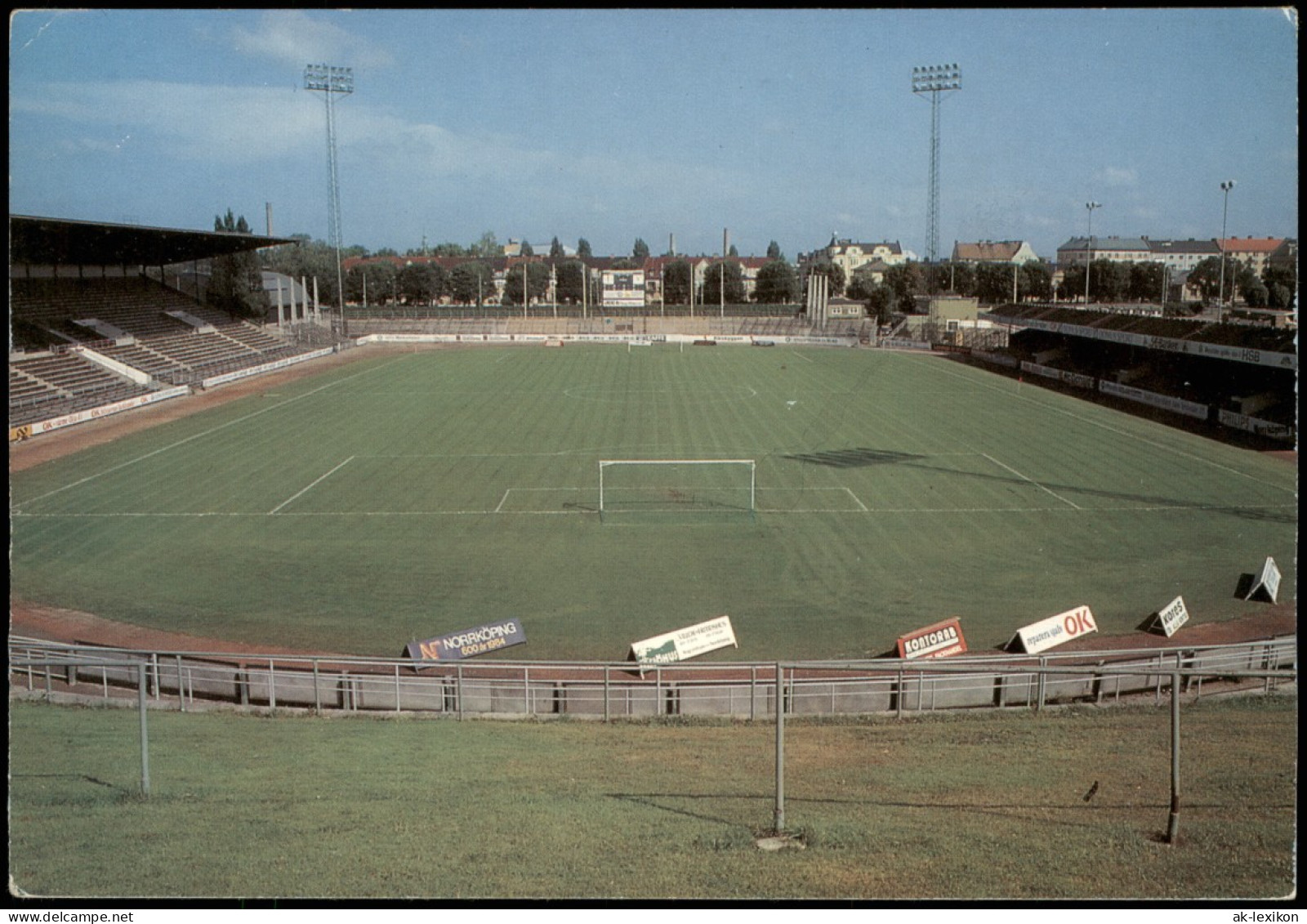 Norrköping Idrottsparken Stadion Fussball Football Soccer Stadium 1980 - Schweden
