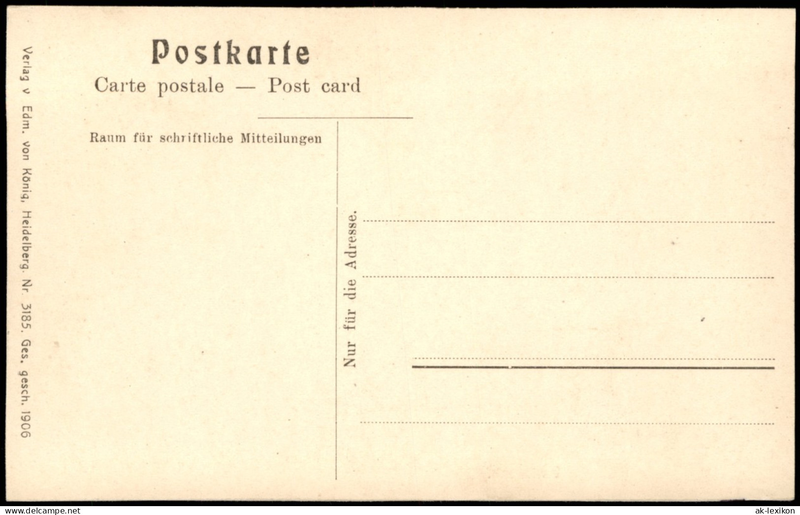 Ansichtskarte Bacharach Panorama-Ansicht; Orts-Teilansicht 1906 - Bacharach