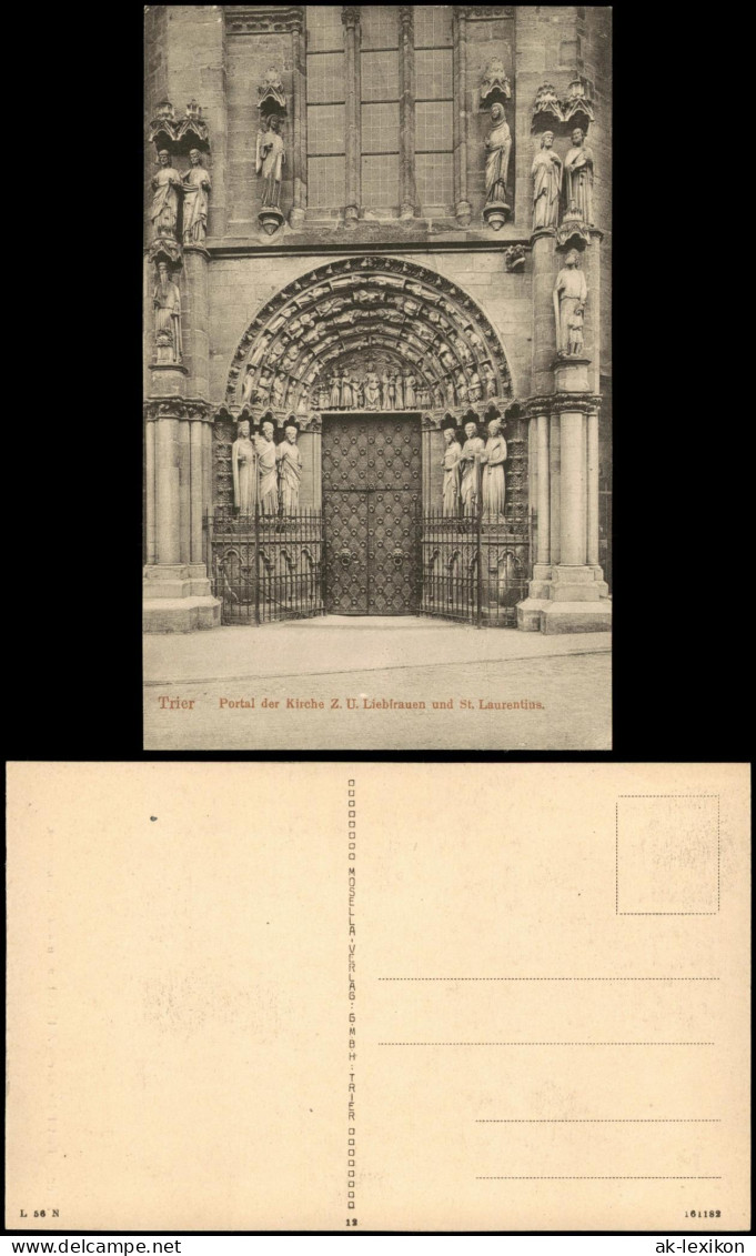 Trier Portal Der Kirche Z. U. Liebfrauen Und St. Laurentius 1910 - Trier