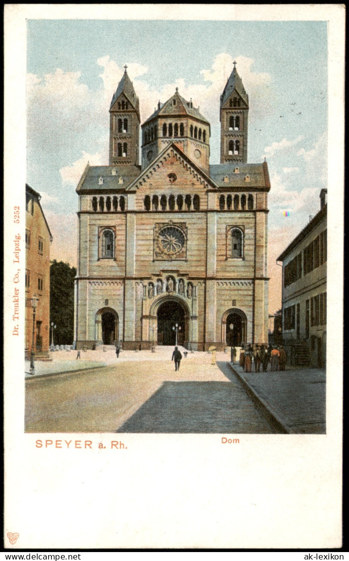 Ansichtskarte Speyer Kaiserdom - Eingang 1902 - Speyer