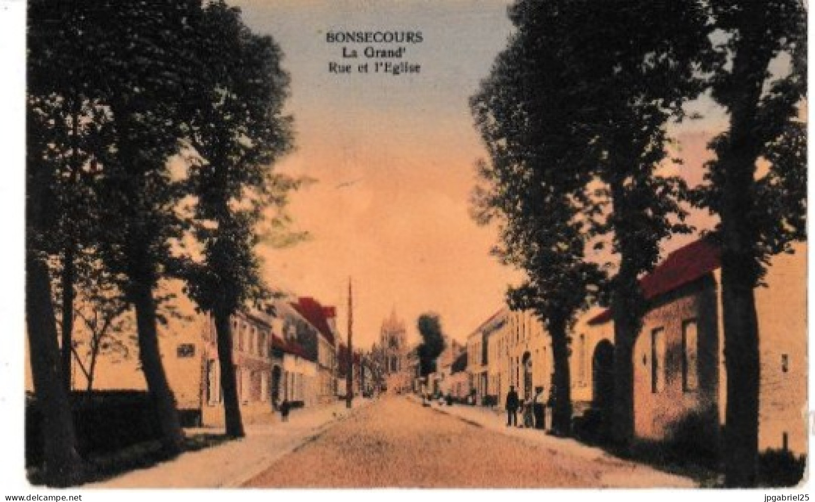 DEND Bonsecours Grand Rue Et L Eglise - Otros & Sin Clasificación