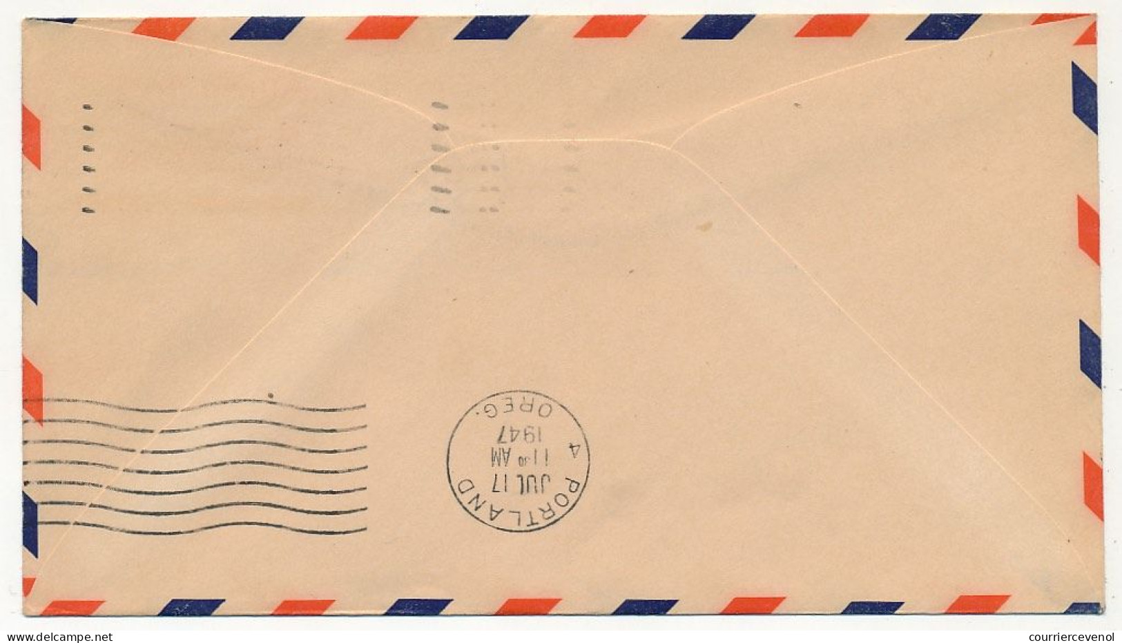 Etats Unis => Env Depuis Albany Oregon 17 Juillet 1947 - U.S. Ait Mail First Flight AM 77 Corvallis - Albany (Oregon) - 2c. 1941-1960 Lettres
