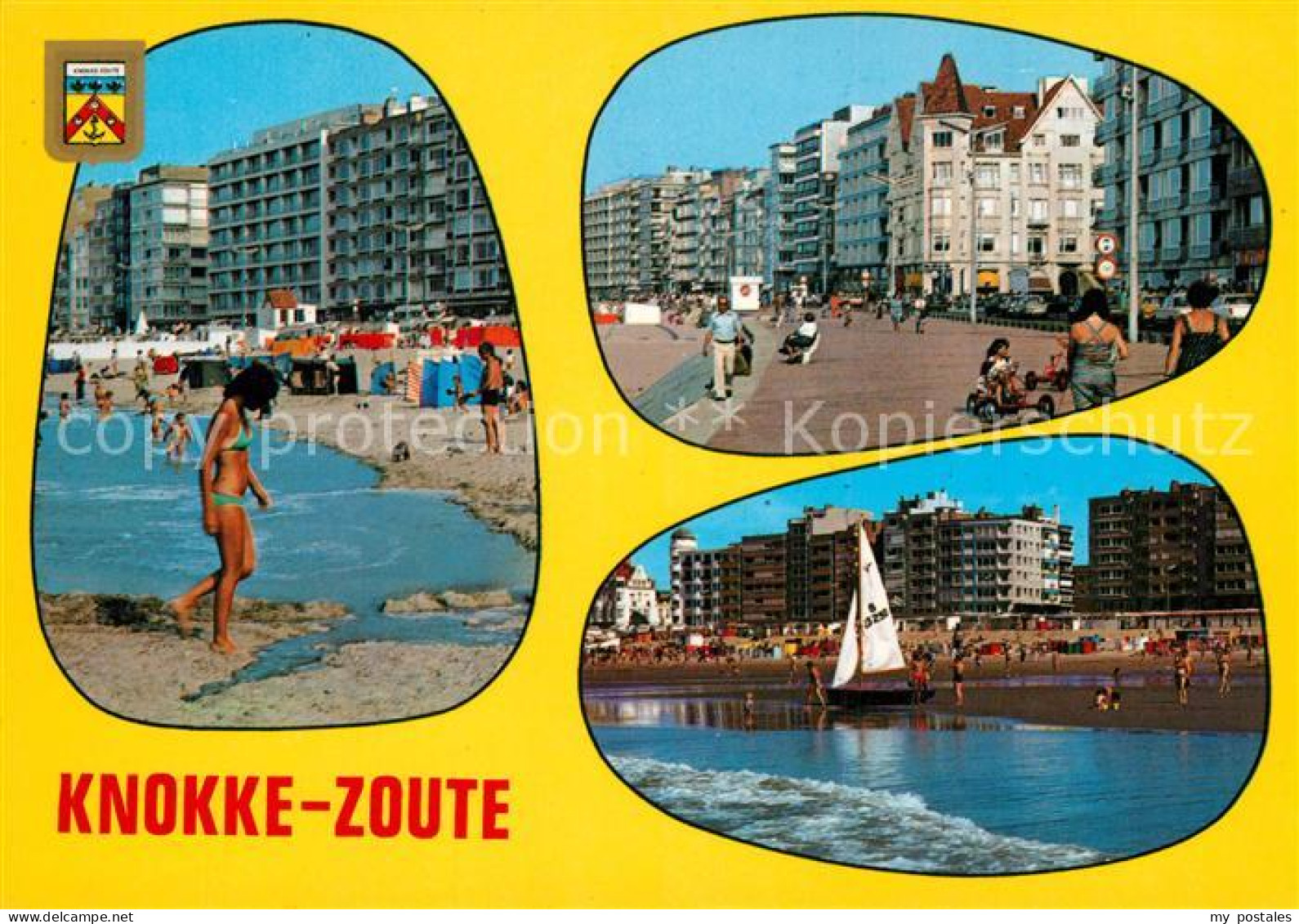 73358799 Knokke-Heist Strand Promenade Knokke-Heist - Autres & Non Classés