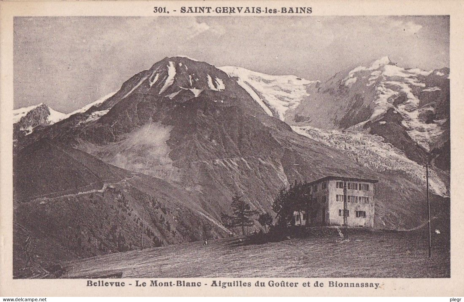 74236 01 34#0 - ST GERVAIS LES BAINS - BELLEVUE - LE MONT BLANC - AIGUILLES DU GOÛTER ET DE BIONNASSAY - Saint-Gervais-les-Bains