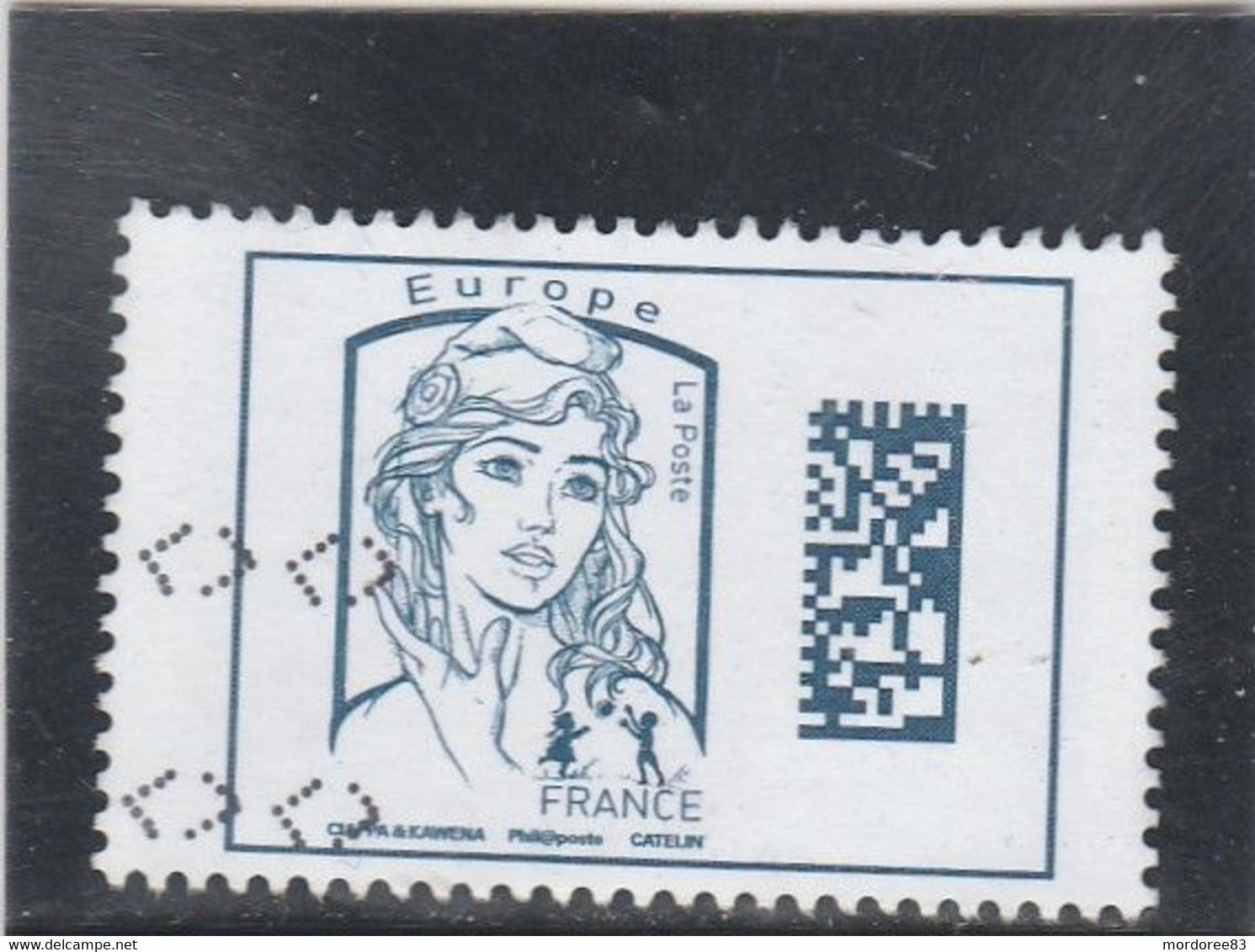 FRANCE 2015 DATAMATRIX EUROPE 20GR OBLITERE YT 5019 - Used Stamps